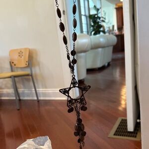 Brown Star Pendant Necklace